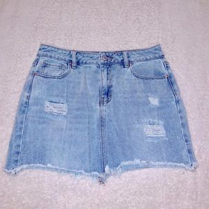 Pacsun Short Jean Skirt